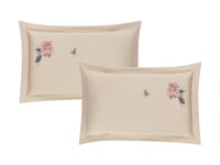 مفرش إي صيفي مفرد مطرز 4 قطع