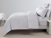 مفرش الين صيفي مزدوج مطرز من خامة القطن - 8 قطع