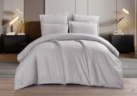 مفرش نيلسون فندقي مزدوج 7 قطع - موف فاتح