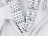 طقم روب استحمام لاين 3 قطع من خامة القطن - رمادي -...