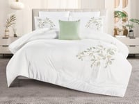 مفرش إي صيفي مزدوج مطرز 7 قطع