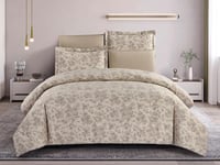 مفرش روبي صيفي مفرد ونص من خامة القطن 4 قطع