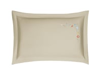 مفرش ألين صيفي مفرد ونص من خامة القطن المطرز 5 قطع