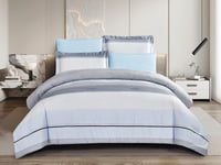 مفرش روبي صيفي مزدوج من خامة القطن 6 قطع