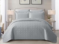 مفرش ساين المضغوط مفرد ونص خامة قطنية 4 قطع