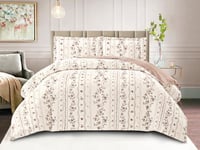 بيت لحاف كوزي صيفي بدون حشوة مفرد ونص من خامة القط...