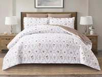 مفرش هانا صيفي مفرد من خامة القطن 4 قطع