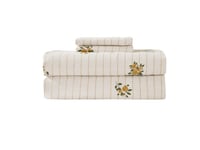 بيت لحاف عليا صيفي بدون حشوة مفرد ونص من خامة القط...