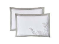 مفرش كاسل صيفي مفرد خامة قطنية مطرزة - 3 قطع