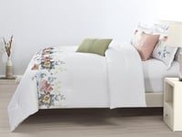 مفرش ديانا صيفي مزدوج من خامة القطن - 8 قطع