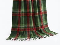 بطانية دفء شتوي مربعات مقاس مزدوج