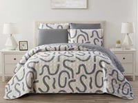 مفرش آرونا المضغوط مزدوج خامة قطنية 6 قطع