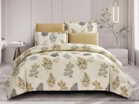 مفرش روبي صيفي مفرد ونص من خامة القطن 4 قطع