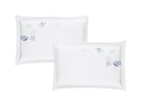 مفرش بي تاج صيفي مزدوج مطرز 9 قطع