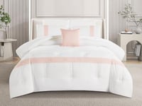 مفرش إي صيفي مزدوج مطرز 7 قطع