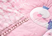 مفرش جوي بـ حواجز للأطفال مفرد - 7 قطع