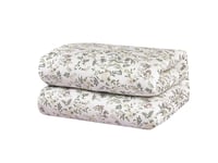 مفرش اريانا صيفي مفرد ونص من خامة القطن 4 قطع