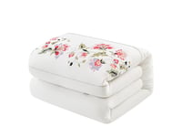 مفرش نورا المزدوج مطرز من خامة القطن 200 غرزة - 8...