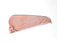 منشفة شعر - وردي