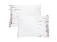 مفرش بي تاج صيفي مزدوج مطرز 7 قطع