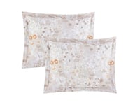 مفرش شيري صيفي مزدوج من خامة القطن 7 قطع 300غرزة