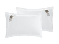 مفرش صيفي سوسنا مفرد ونص من خامة القطن المطرز 7 قط...