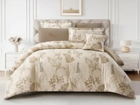 مفرش هانا صيفي مفرد ونص من خامة القطن 4 قطع