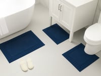 دعاسة حمام 3 قطع -ازرق