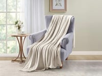 بطانية دفء شتوي سادة مقاس مزدوج