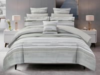 مفرش هازل صيفي مزدوج من خامة القطن 9 قطع