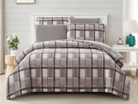 مفرش كايا شتوي مقاس مفرد 4 قطع