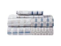 بيت لحاف آسي صيفي بدون حشوة مزدوج 4 قطع