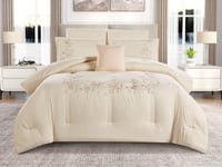 مفرش إي صيفي مفرد مطرز 5 قطع