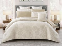 مفرش هانا صيفي مزدوج من خامة القطن 9 قطع