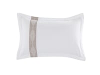 مفرش سولين صيفي مزدوج من خامة القطن المطرز 7 قطع