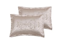 مفرش كاتنس الفاخر مزدوج من نسج الجاكار - 8 قطع