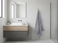 منشفة فيكا الكبيرة من خامة القطن - فضي