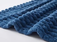 بطانية دفء شتوي سادة مقاس مزدوج