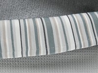 طقم روب استحمام لاين 4 قطع من القطن - رمادي - قياس...