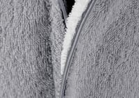 روب استحمام أطفال عمر 3 إلى 4 سنوات - رمادي