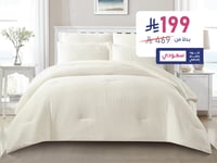 مفرش جولي شتوي مفرد ونص 4 قطع