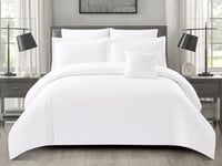 مفرش فرح الفندقي مفرد من خامة القطن 6 قطع أبيض (40...