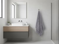 منشفة فيكا القياسية من خامة القطن - رمادي