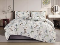 بيت لحاف صوفي صيفي بدون حشوة مفرد ونص 4 قطع