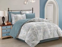 مفرش ليان صيفي مزدوج من خامة القطن 6 قطع