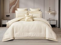 مفرش جافا الفاخر من نسيج الجاكار مزدوج خامة قطنية...