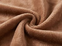 بطانية دفء شتوي سادة مقاس مفرد ونص