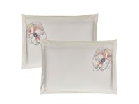 مفرش إي صيفي مزدوج مطرز 6 قطع