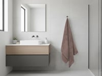 منشفة فيكا الكبيرة من خامة القطن - بني