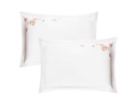 مفرش بي تاج صيفي مزدوج مطرز 7 قطع